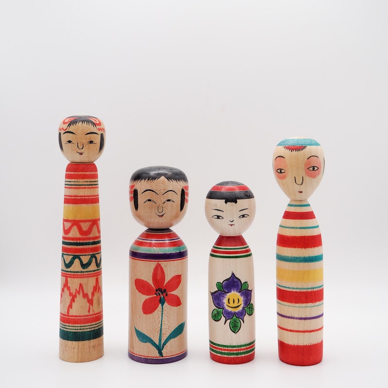 Vintage Kokeshi Nishura EAST