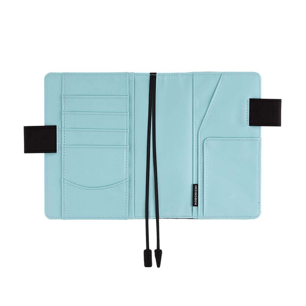 Hobonichi - Black x Clear Blue | A6 Techo Cover