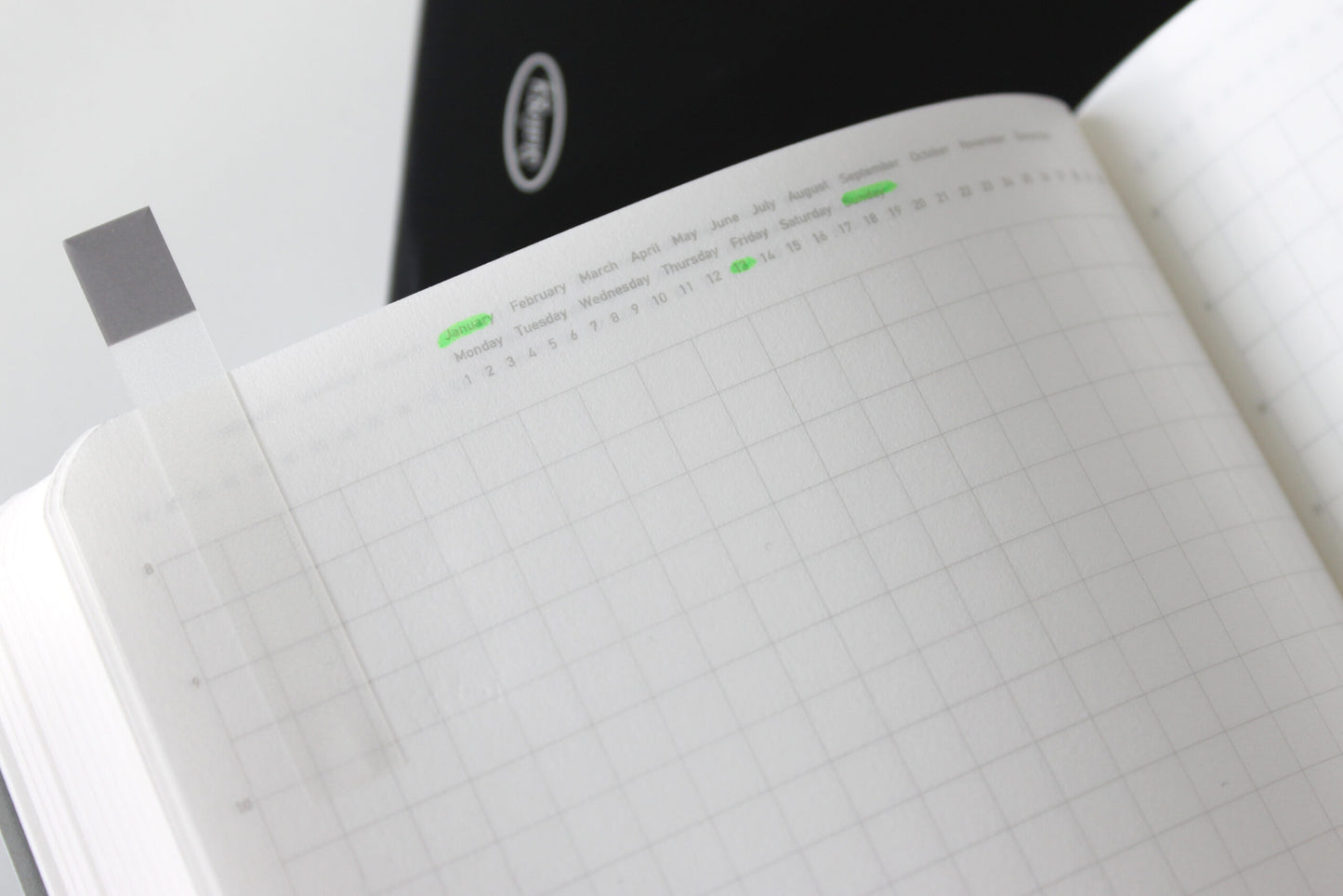Stalogy - 365 Day Notebook, A5 Black