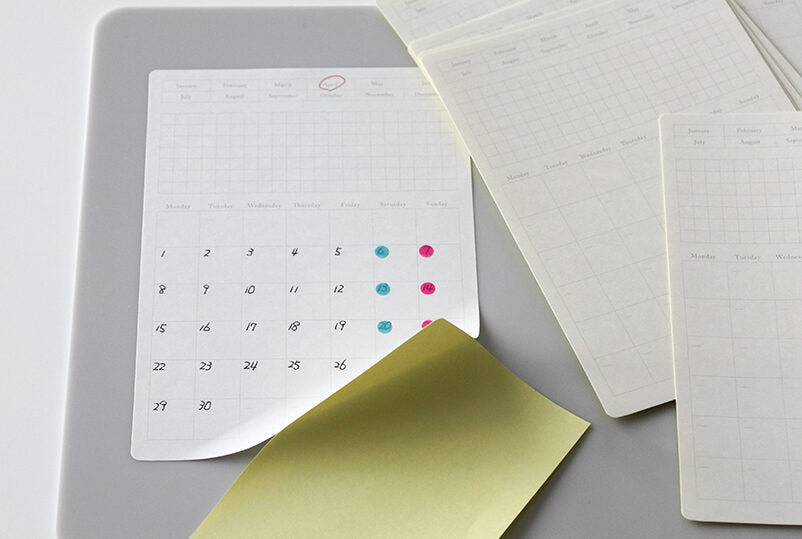 Stalogy - Removable Monthly Calendar