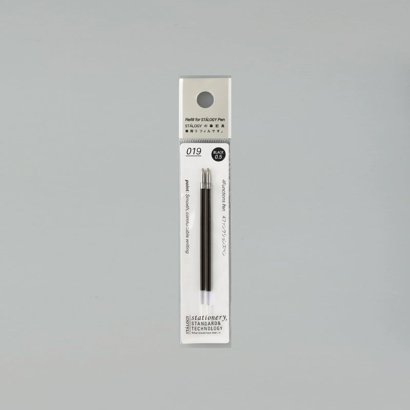 Stalogy - 4 Function Pen, Refill 0.5mm, 2 pcs