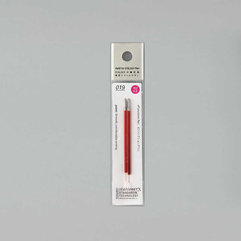 Stalogy - 4 Function Pen, Refill 0.5mm, 2 pcs