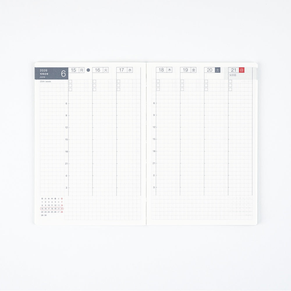 Hobonichi - Weekly Calendar 2026