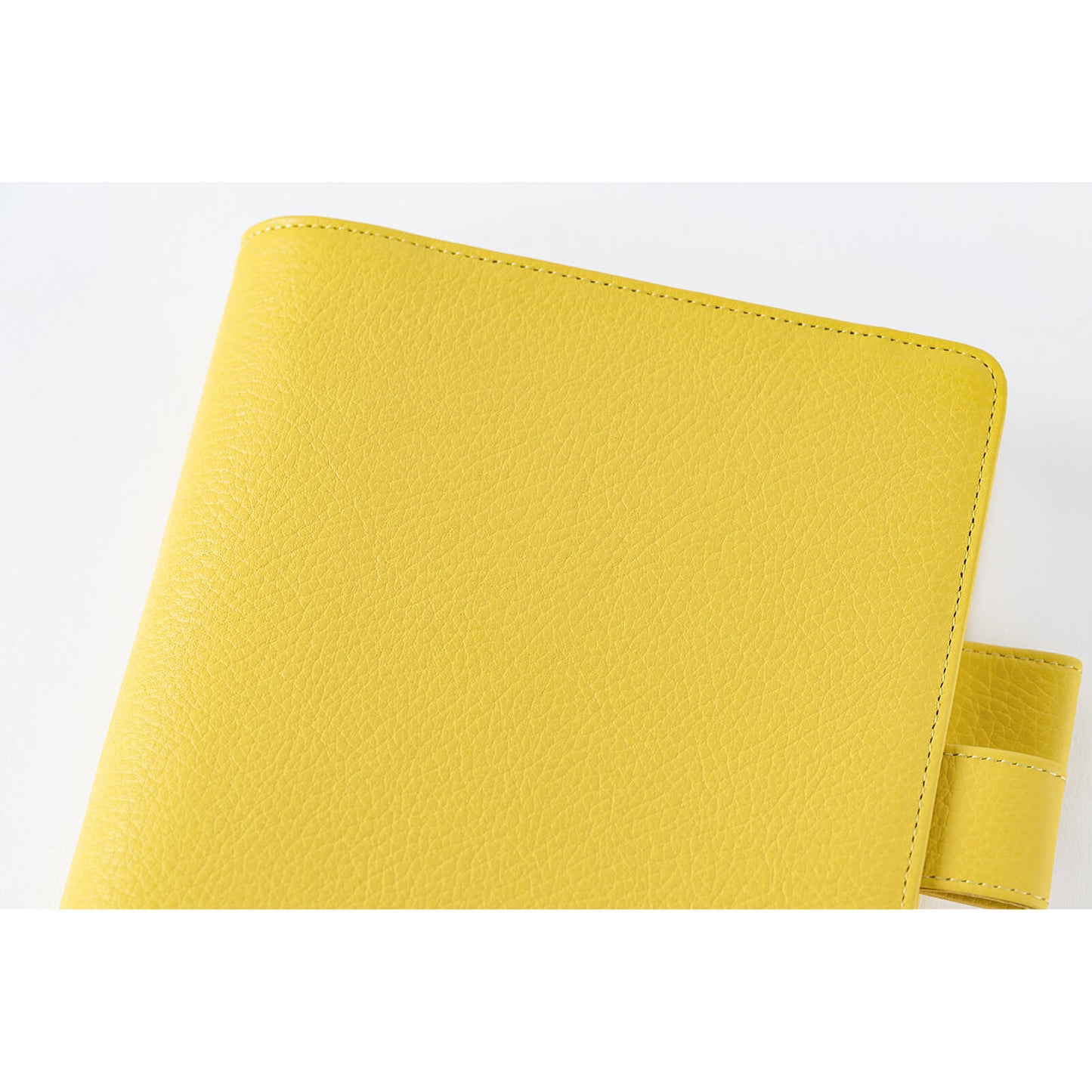 Hobonichi - Leather: Brilliant Yellow | A5 Cousin Cover