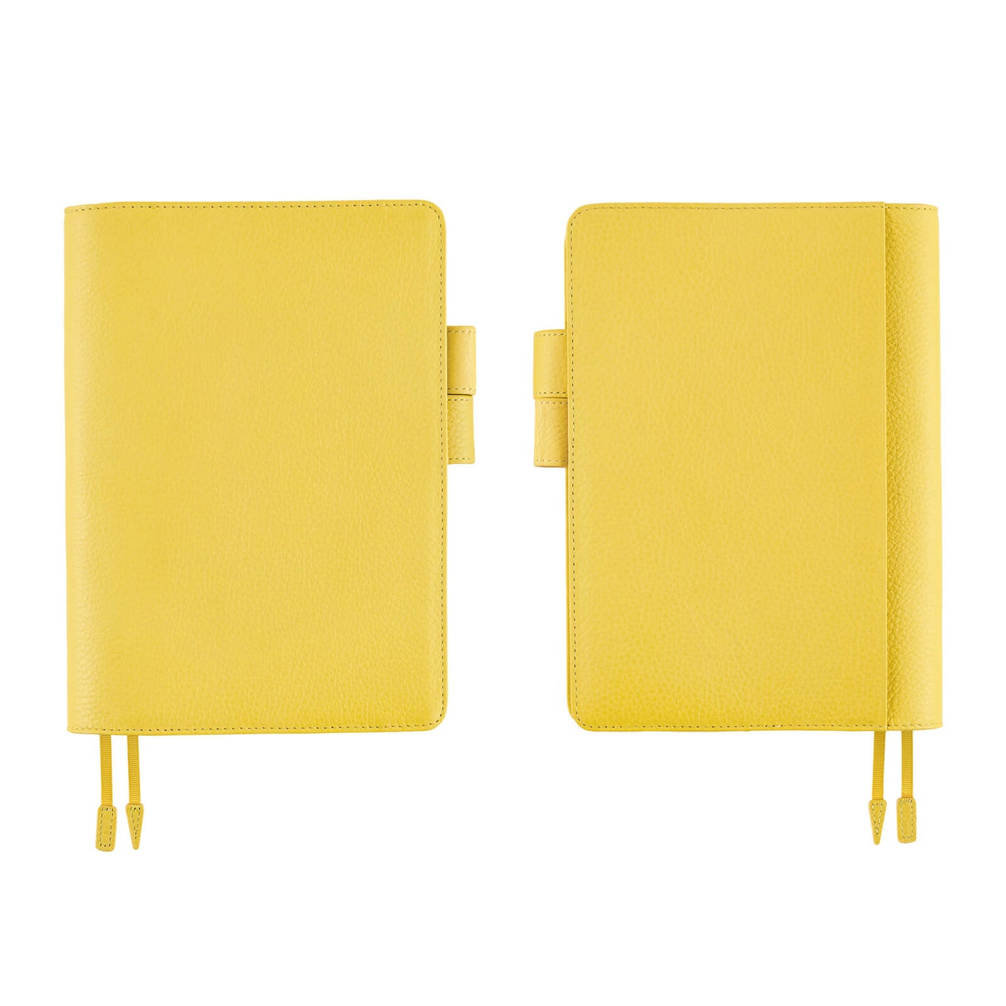 Hobonichi - Leather: Brilliant Yellow | A5 Cousin Cover