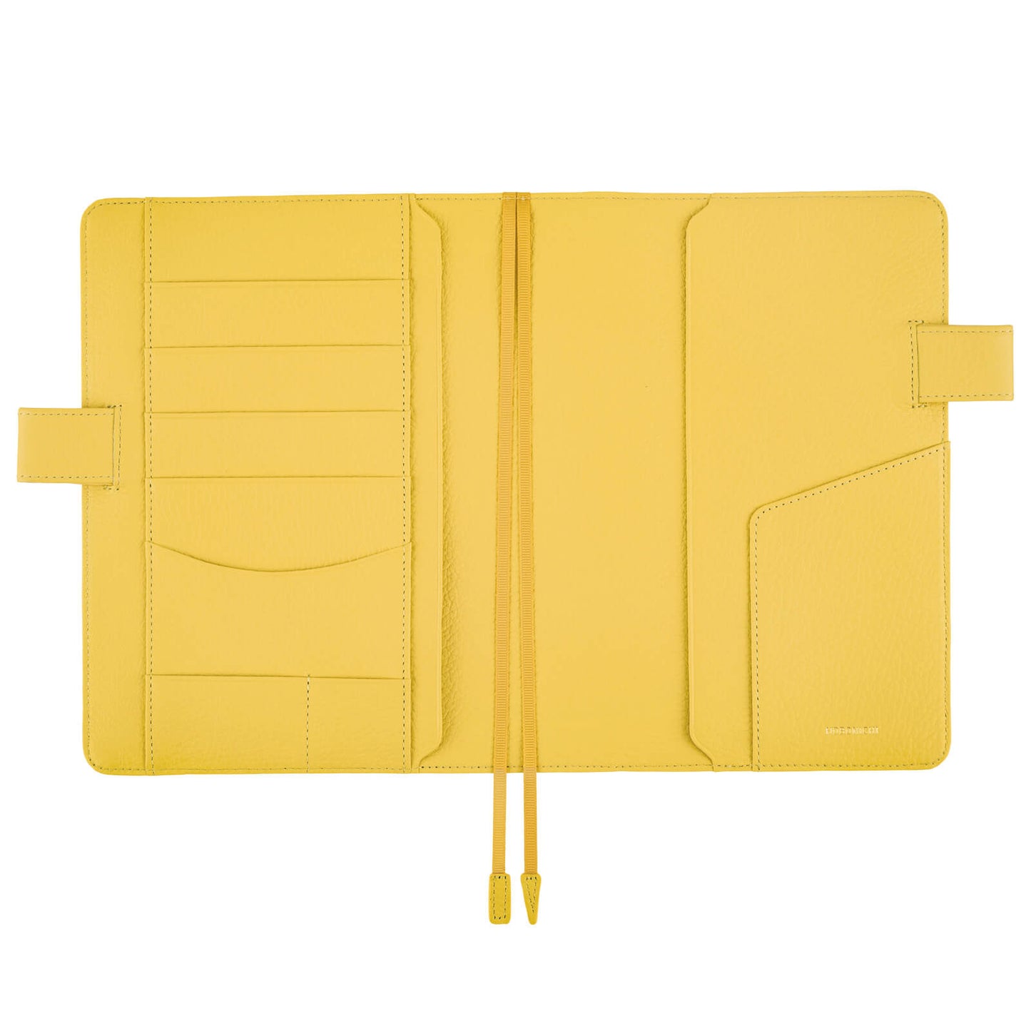 Hobonichi - Leather: Brilliant Yellow | A5 Cousin Cover