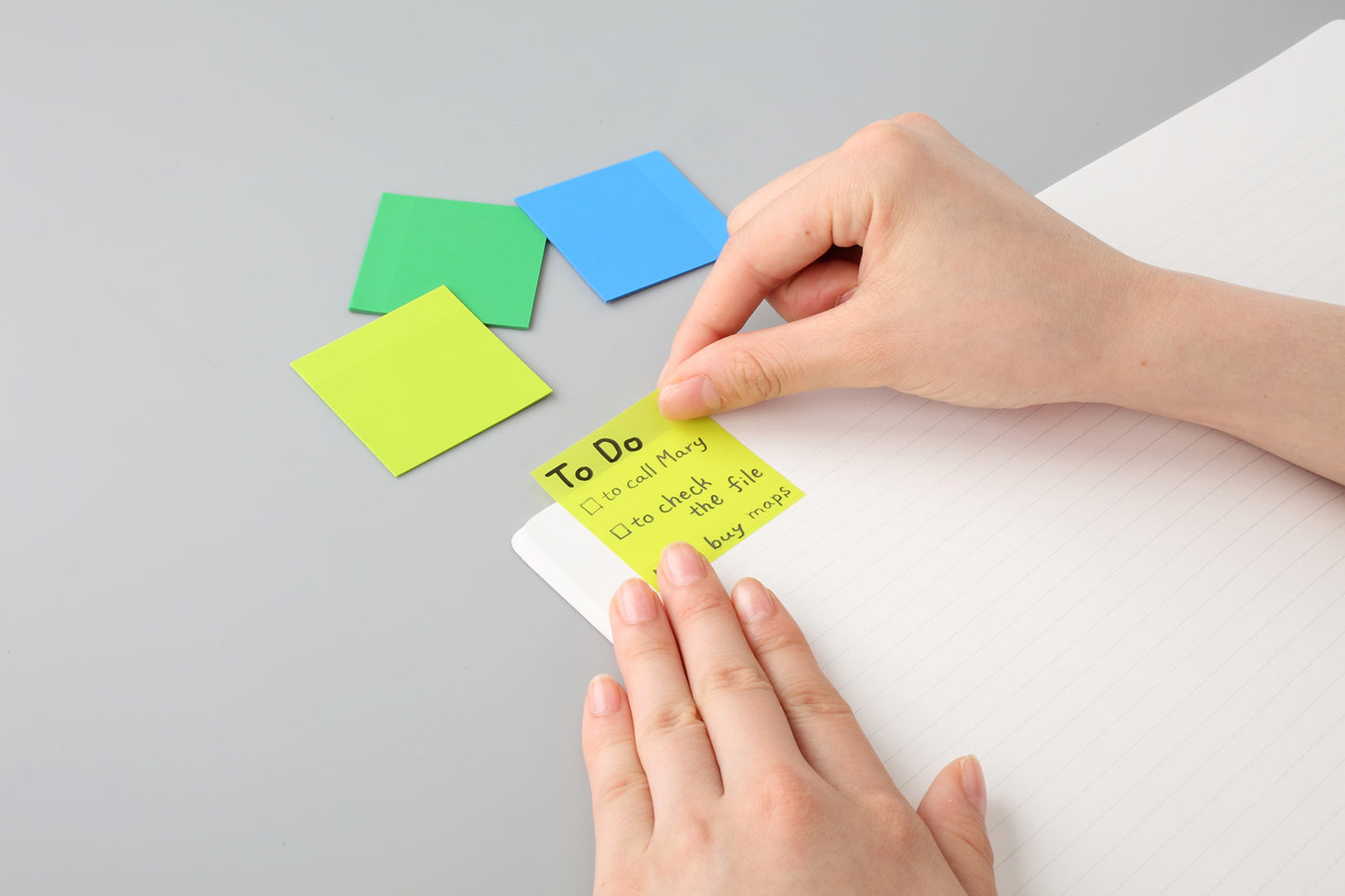 Stalogy - Writable Sticky Notes, 50 x 50 mm