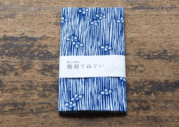 Tenugui Cloth - Flower Pattern