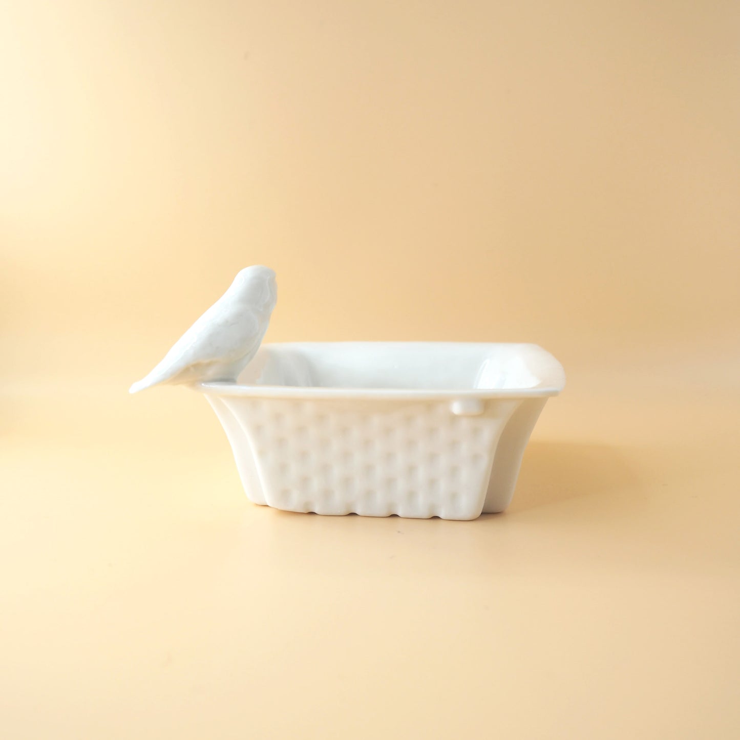 Yukiko Kitahara - Porcelain Animal Bowl, Parakeet