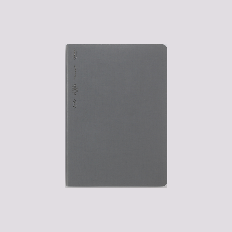Stalogy -1/2 Year Notebook A5 Notebook, Dark Grey