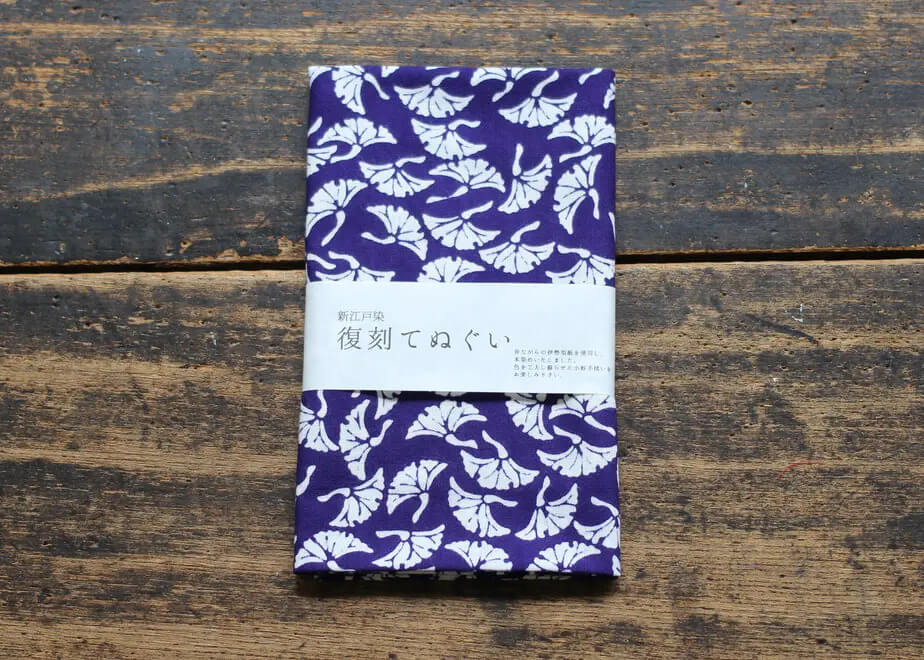 Tenugui Cloth - Flower Pattern