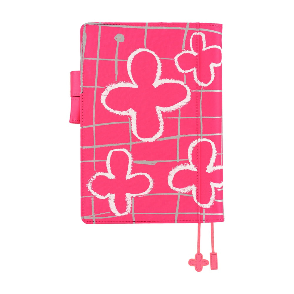 Hobonichi - Makoto Matsubayashi: Pink Flowers | A5 Cousin Cover