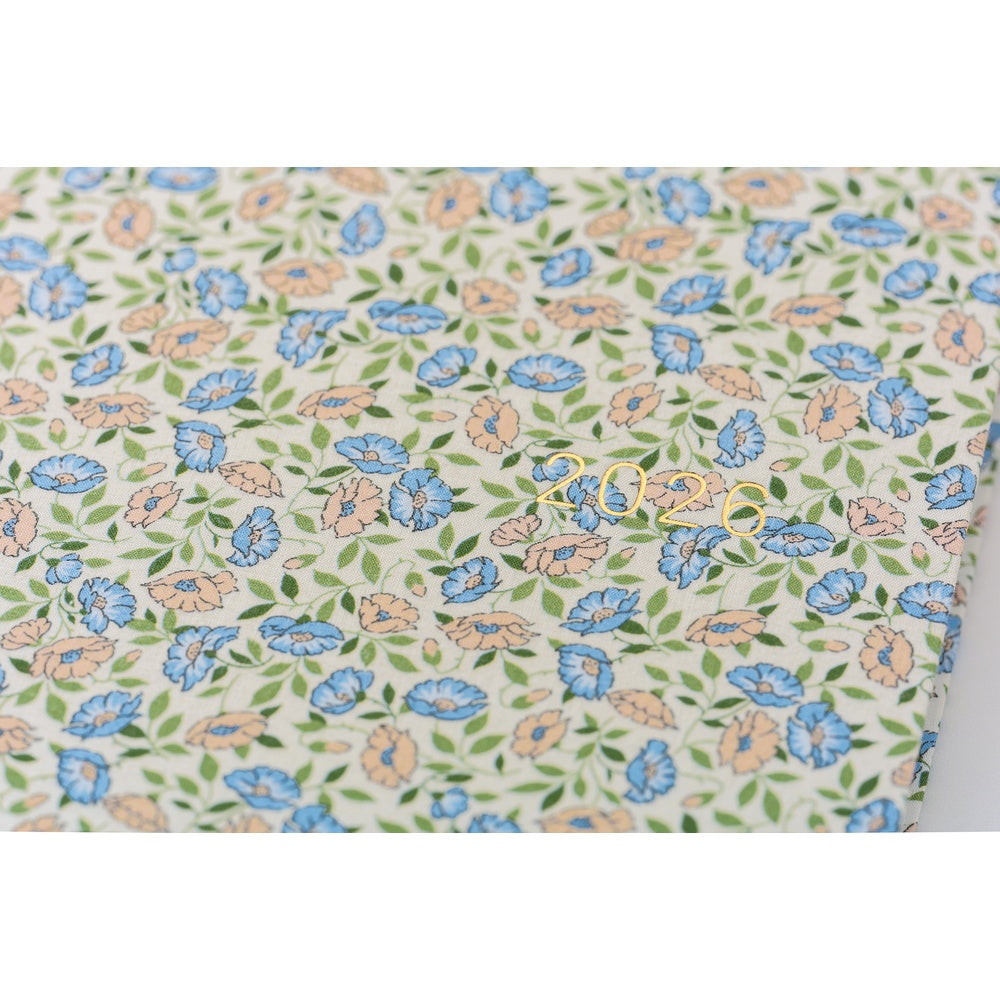 Hobonichi - 2026 HON, Liberty Fabrics: Sasha Kiora | A5 English