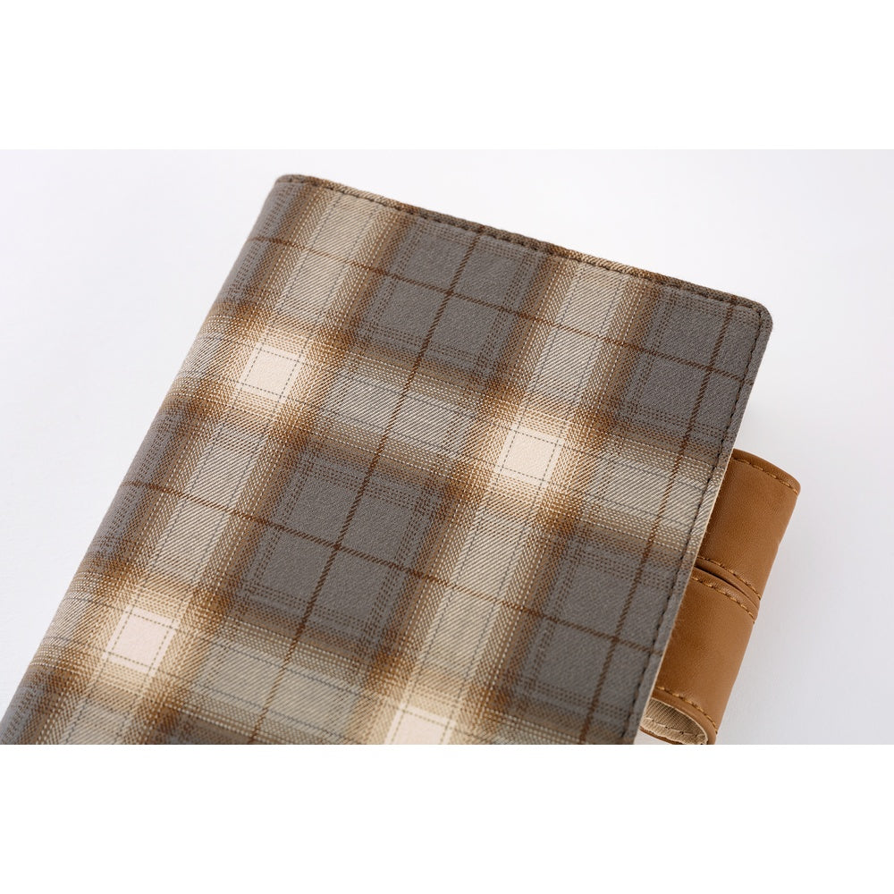 Hobonichi - Shirt Fabric: Foggy Plaid | A6 Techo Cover