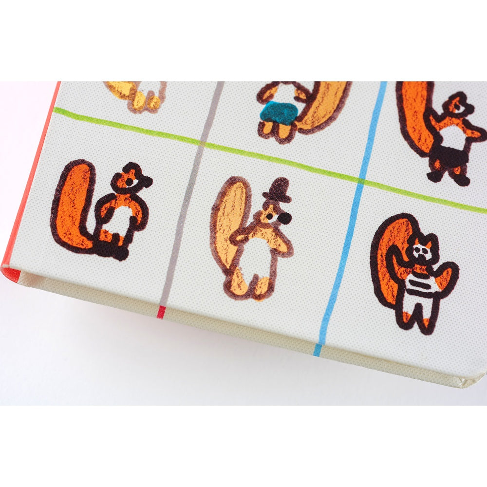 Hobonichi - 2026 Weeks, 100%ORANGE: Squirrel’s Moving Day | English