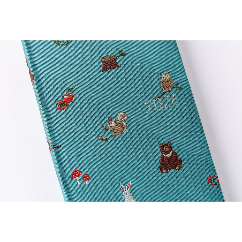 Hobonichi - 2026 Weeks, Bow & Tie: In the Forest | English