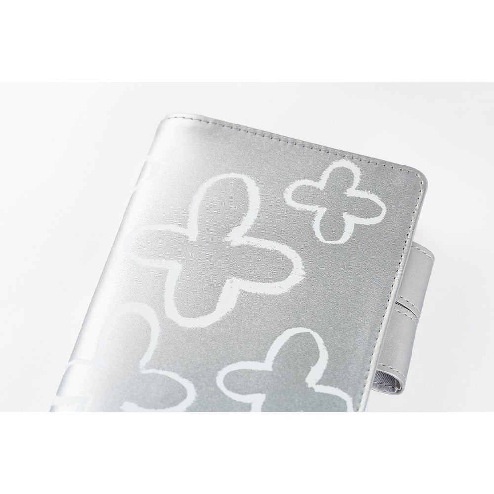 Hobonichi - Makoto Matsubayashi: Silver Flowers | A6 Techo Cover