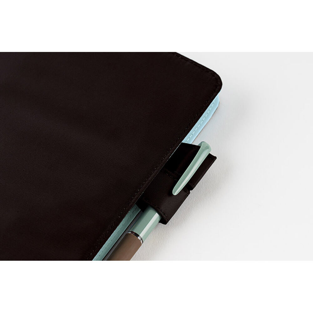 Hobonichi - Black x Clear Blue | A5 Cousin Cover