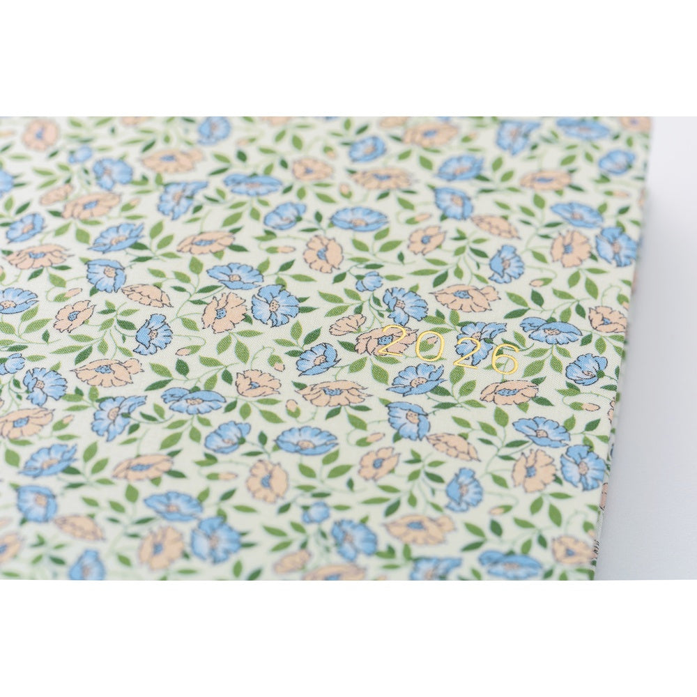 Hobonichi - 2026 HON, Liberty Fabrics: Sasha Kiora | A6 English
