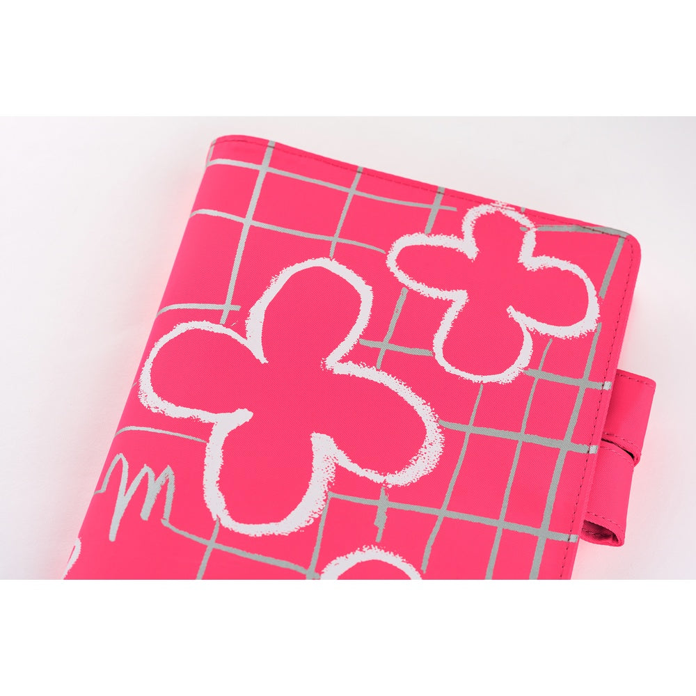Hobonichi - Makoto Matsubayashi: Pink Flowers | A5 Cousin Cover