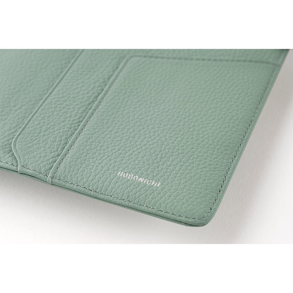 Hobonichi - Leather: Water Green | A5 Cousin Cover