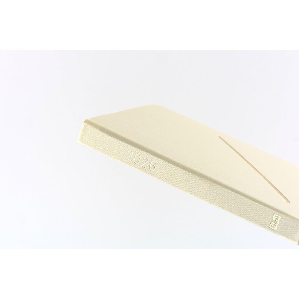 Hobonichi - 2026 HON, Slash (Ivory) | A6 English