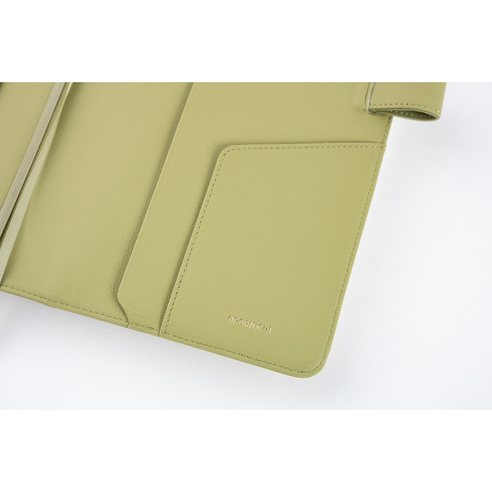 Hobonichi - Leather: Sage Green | A5 Cousin Cover