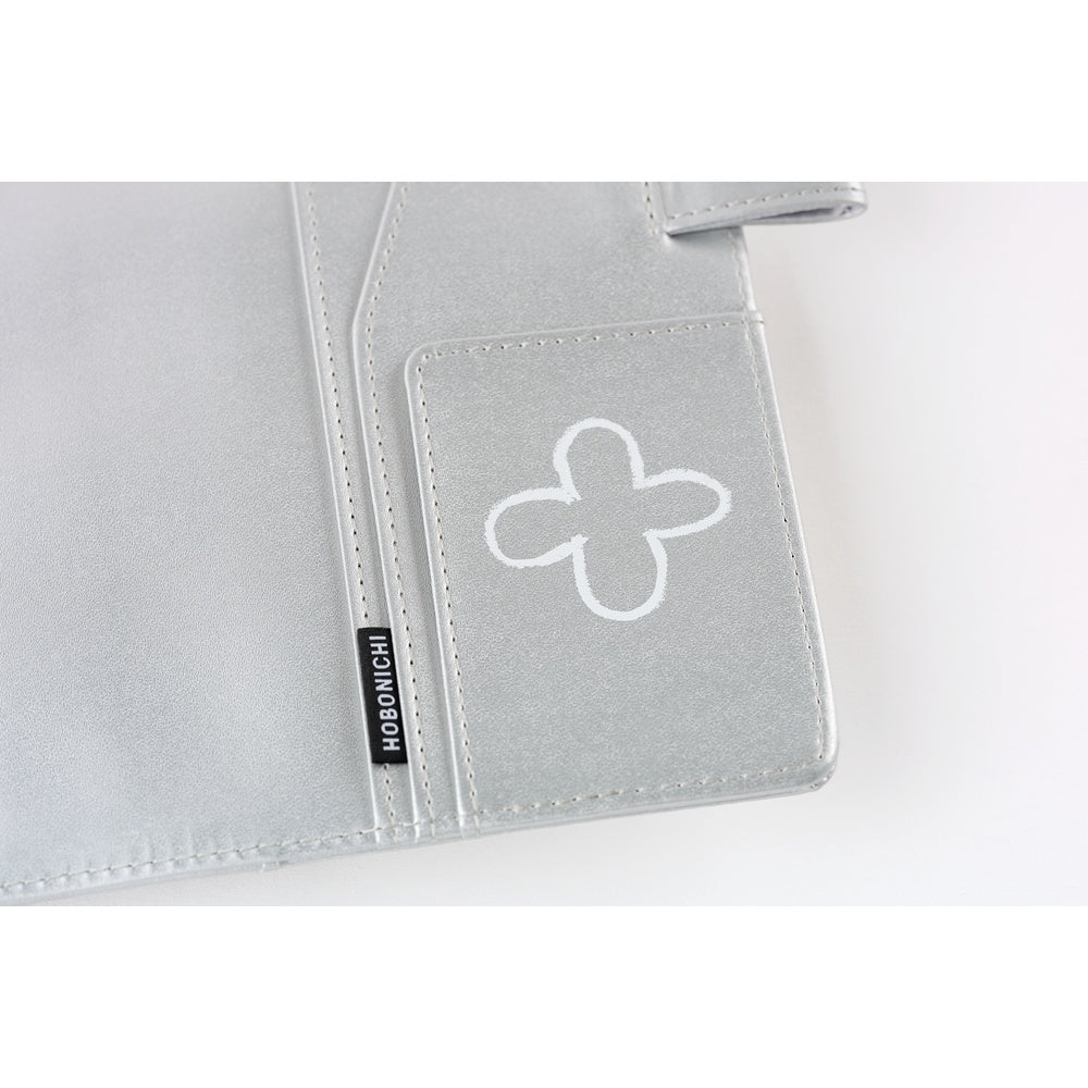 Hobonichi - Makoto Matsubayashi: Silver Flowers | A6 Techo Cover