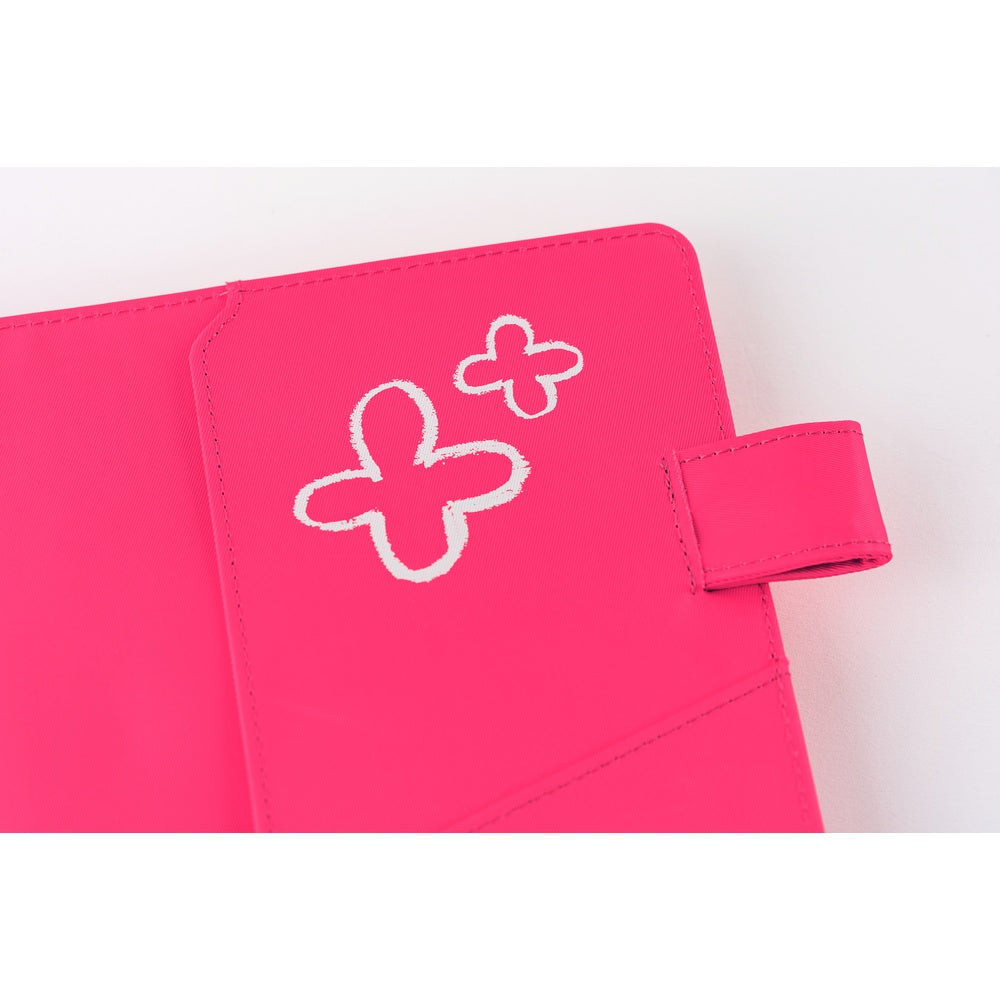 Hobonichi - Makoto Matsubayashi: Pink Flowers | A5 Cousin Cover