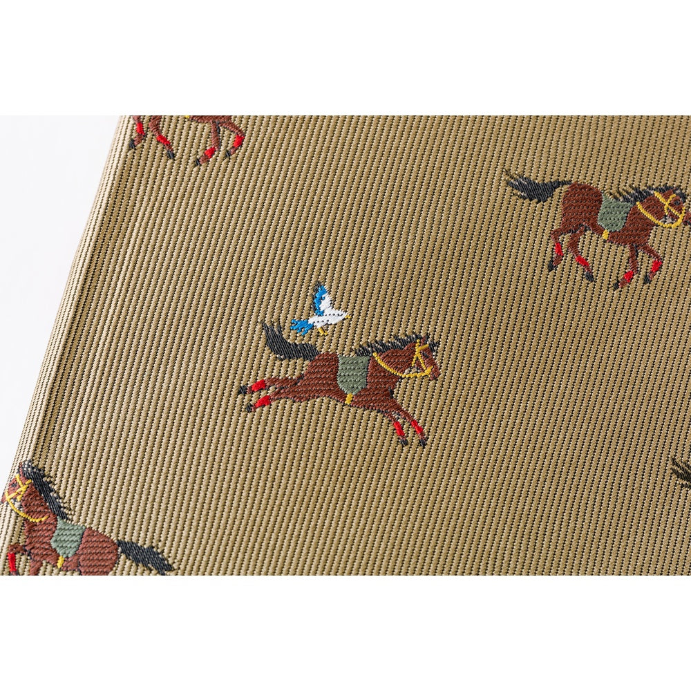 Hobonichi - 2026 HON, Bow & Tie: Galloping Horses | A6 English