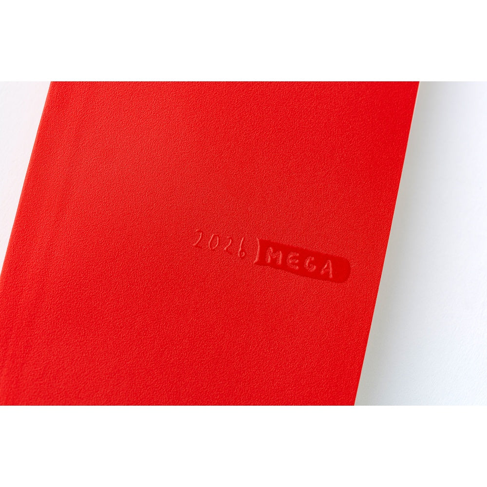 Hobonichi - 2026 Weeks Mega, Sneaker: Tomato Red | English