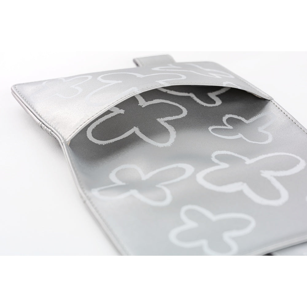 Hobonichi - Makoto Matsubayashi: Silver Flowers | A6 Techo Cover