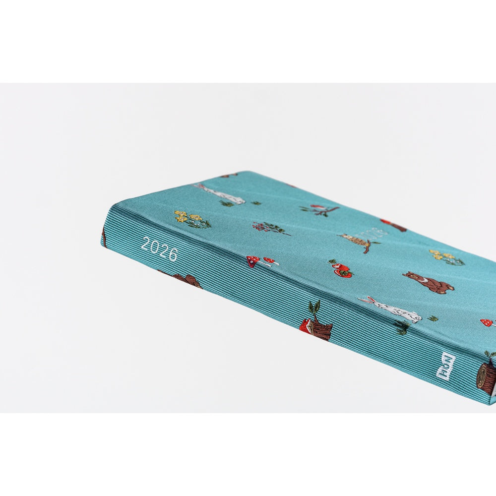 Hobonichi - 2026 HON, Bow & Tie: In the Forest | A6 English