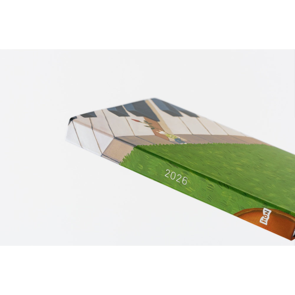 Hobonichi - 2026 HON, Hiroko Kubota: Waiting on the Chord | A6 English