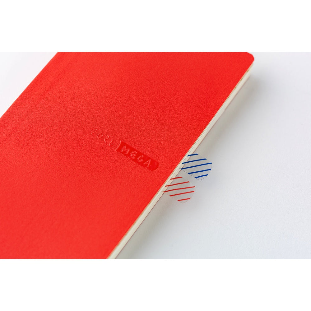 Hobonichi - 2026 Weeks Mega, Sneaker: Tomato Red | English