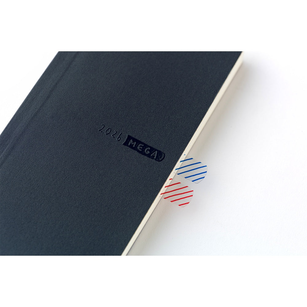 Hobonichi - 2026 Weeks Mega, Sneaker: Indigo Black | English