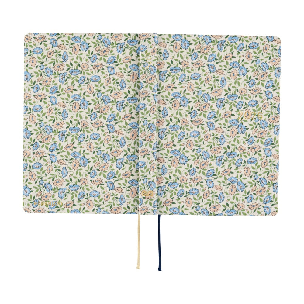 Hobonichi - 2026 HON, Liberty Fabrics: Sasha Kiora | A6 English
