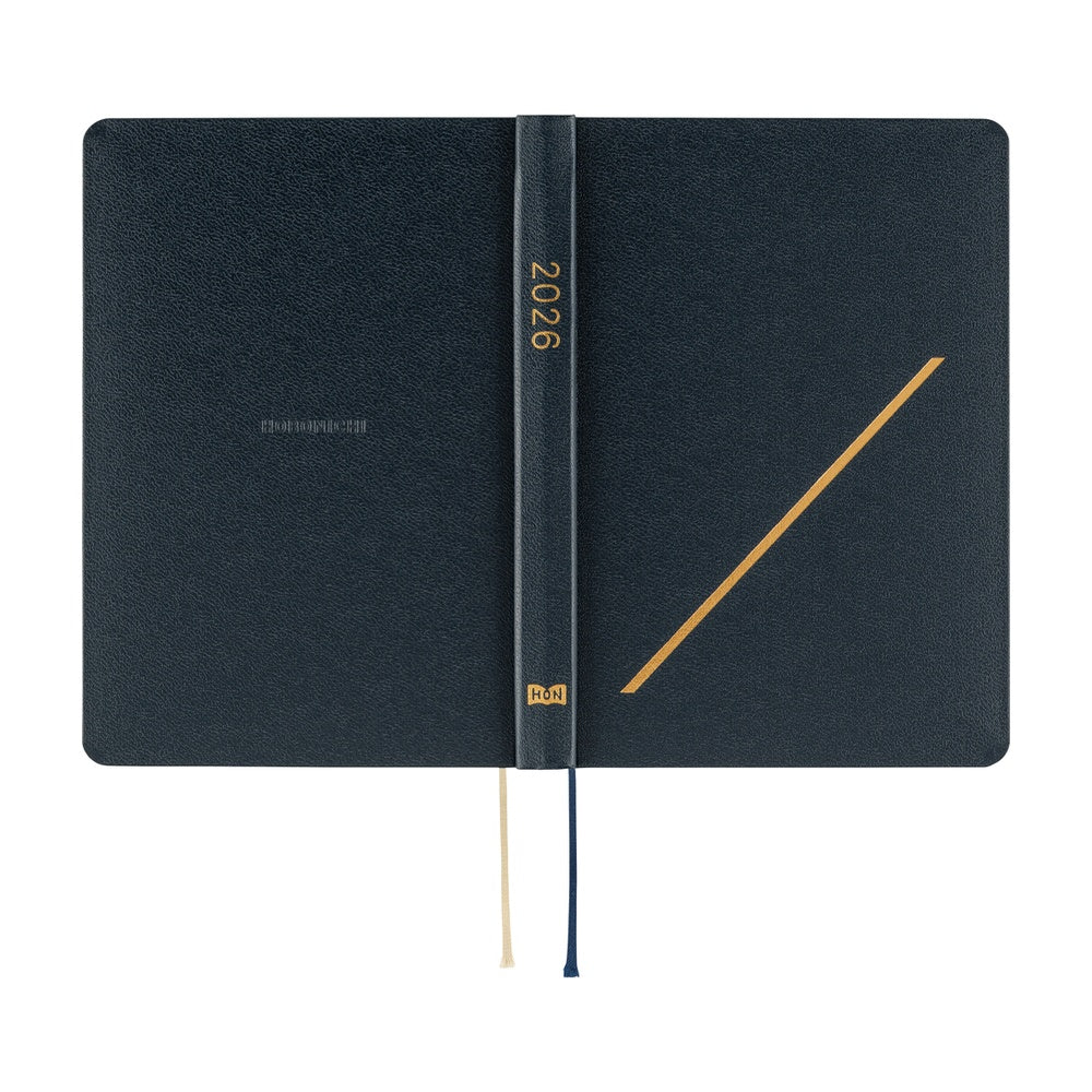 Hobonichi - 2026 HON, Slash (Navy) | A5 English