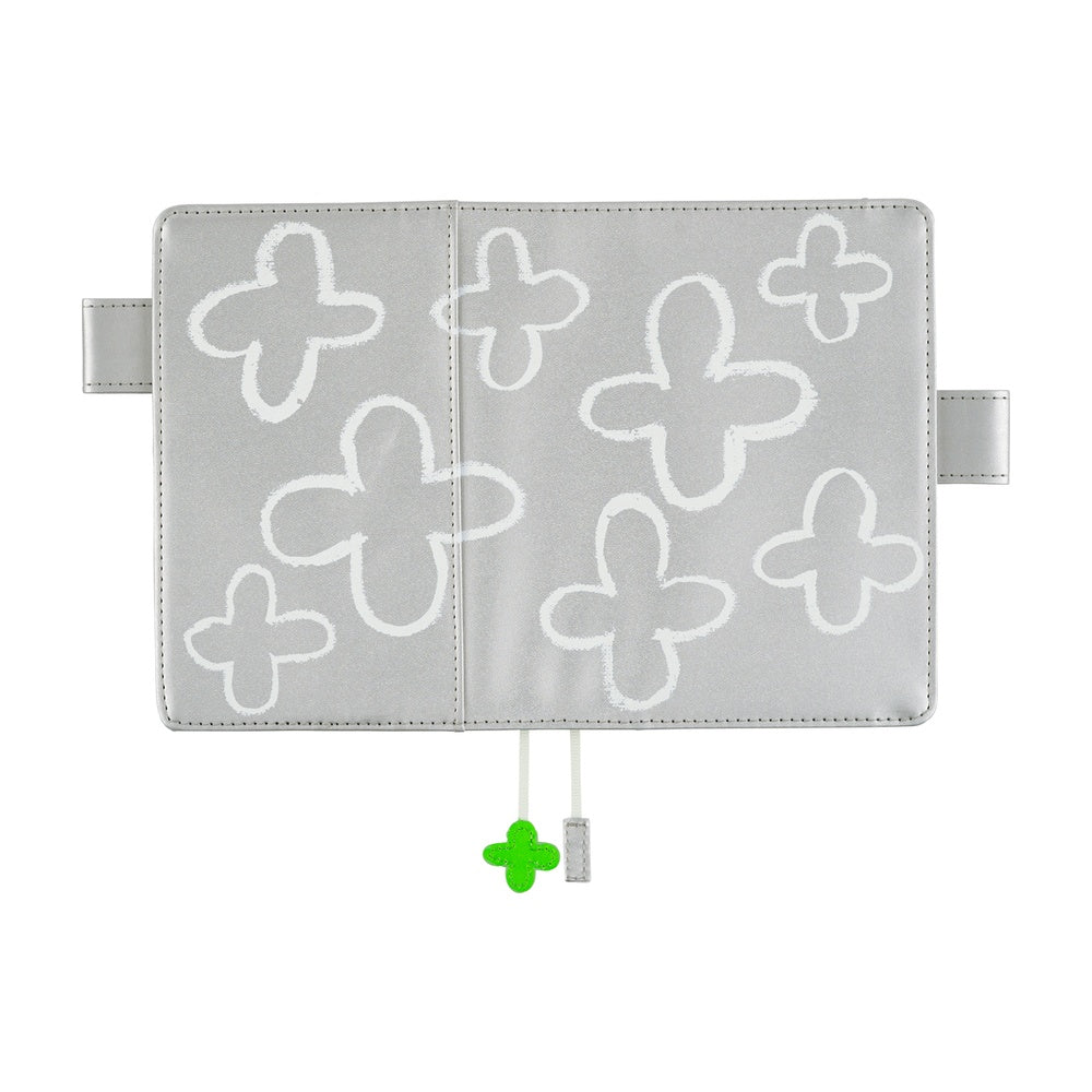 Hobonichi - Makoto Matsubayashi: Silver Flowers | A6 Techo Cover
