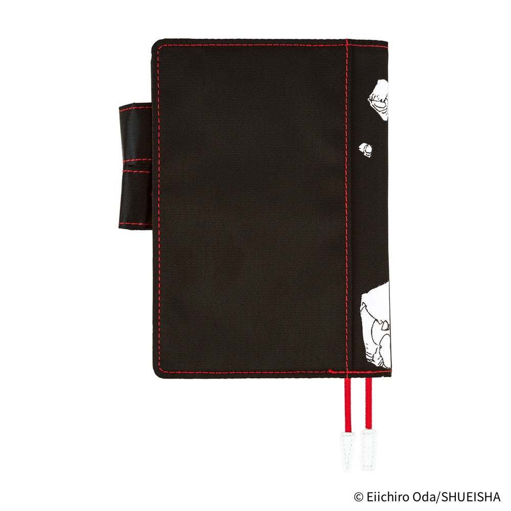 Hobonichi - ONE PIECE magazine: Straw Hat Luffy (Black) | A6 Techo Cover