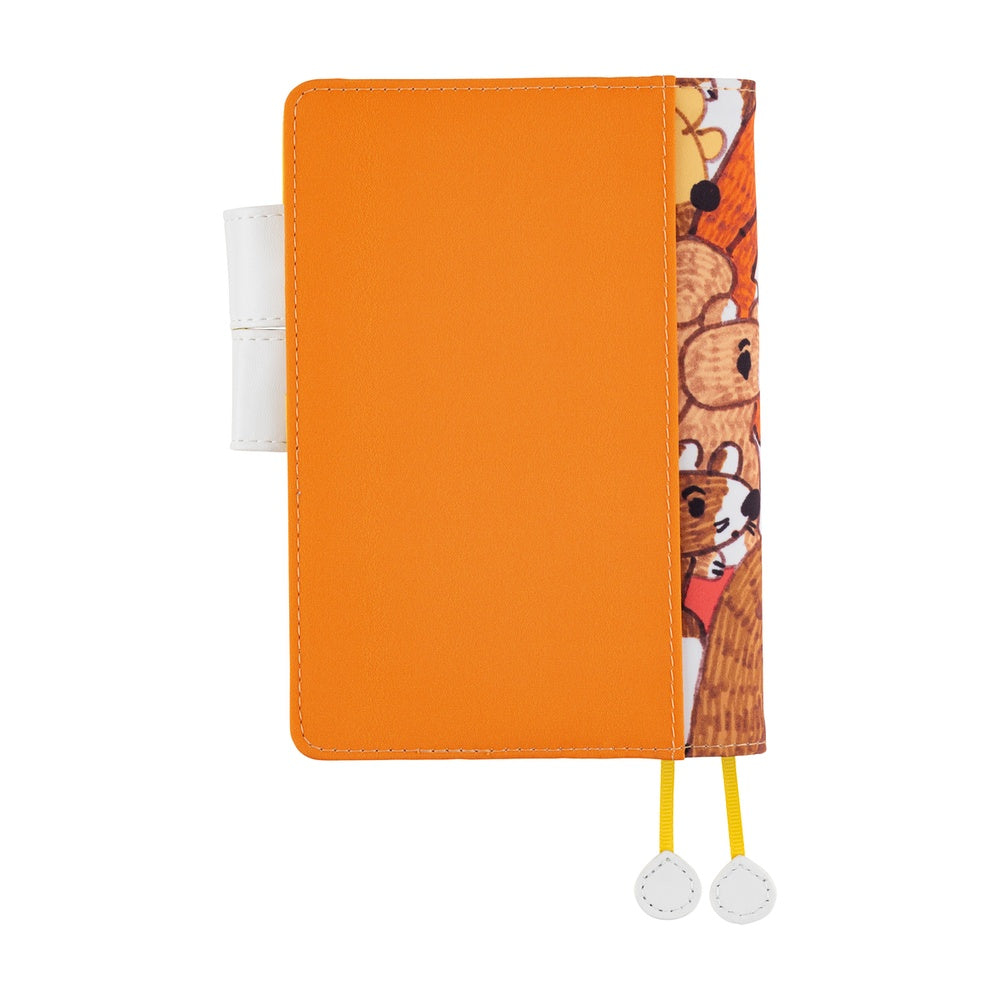 Hobonichi - 100%ORANGE: Squirrel Squadron | A6 Techo Cover