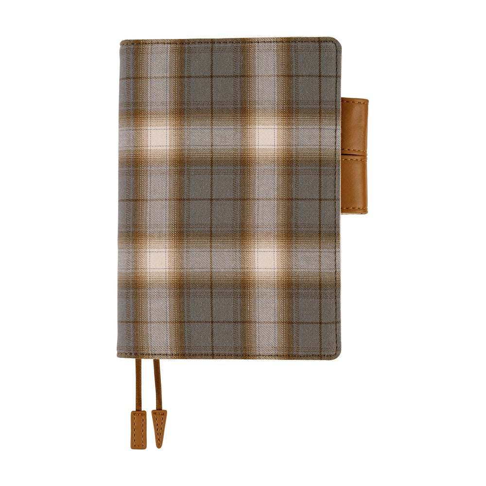 Hobonichi - Shirt Fabric: Foggy Plaid | A6 Techo Cover