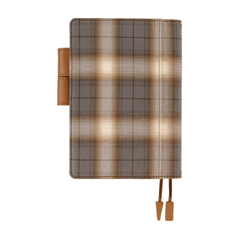 Hobonichi - Shirt Fabric: Foggy Plaid | A6 Techo Cover