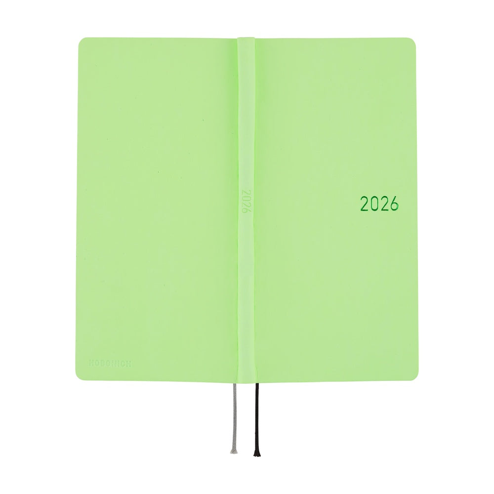Hobonichi - 2026 Weeks, Smooth: Melon Sorbet | English