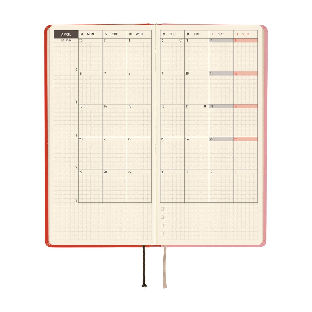 Hobonichi - 2026 Weeks, Tolight: A Bright Year | English
