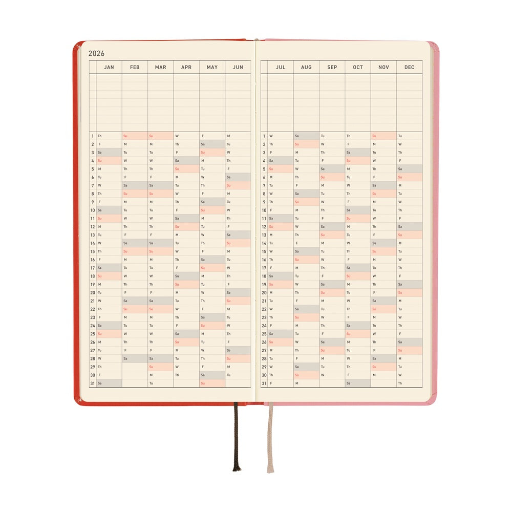 Hobonichi - 2026 Weeks, Tolight: A Bright Year | English