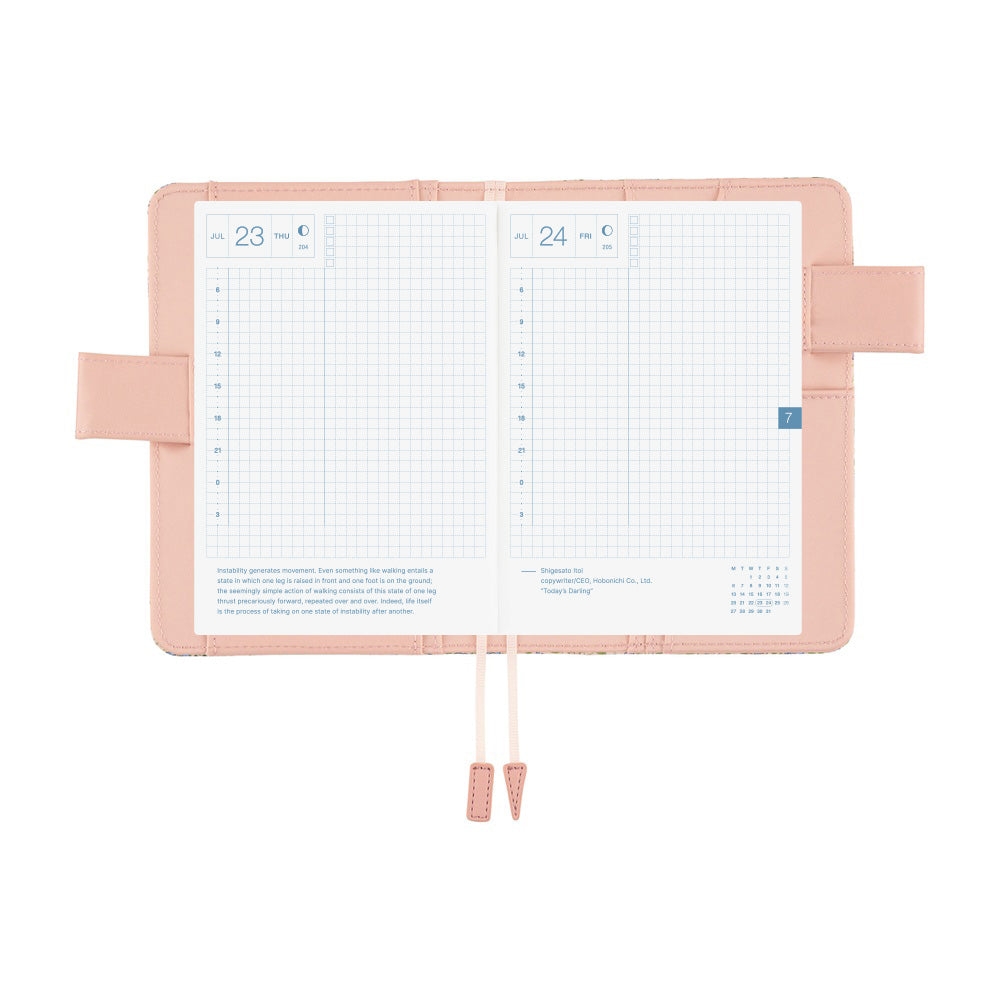 Hobonichi - Liberty Fabrics: Sasha Kiora | A6 Techo Cover