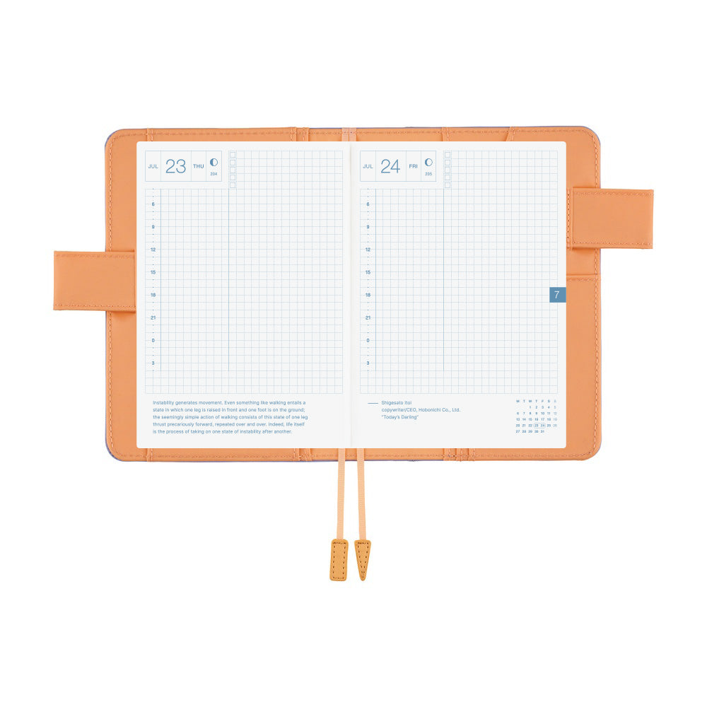 Hobonichi A6 - Powder Blue Shell | A6 Techo Cover