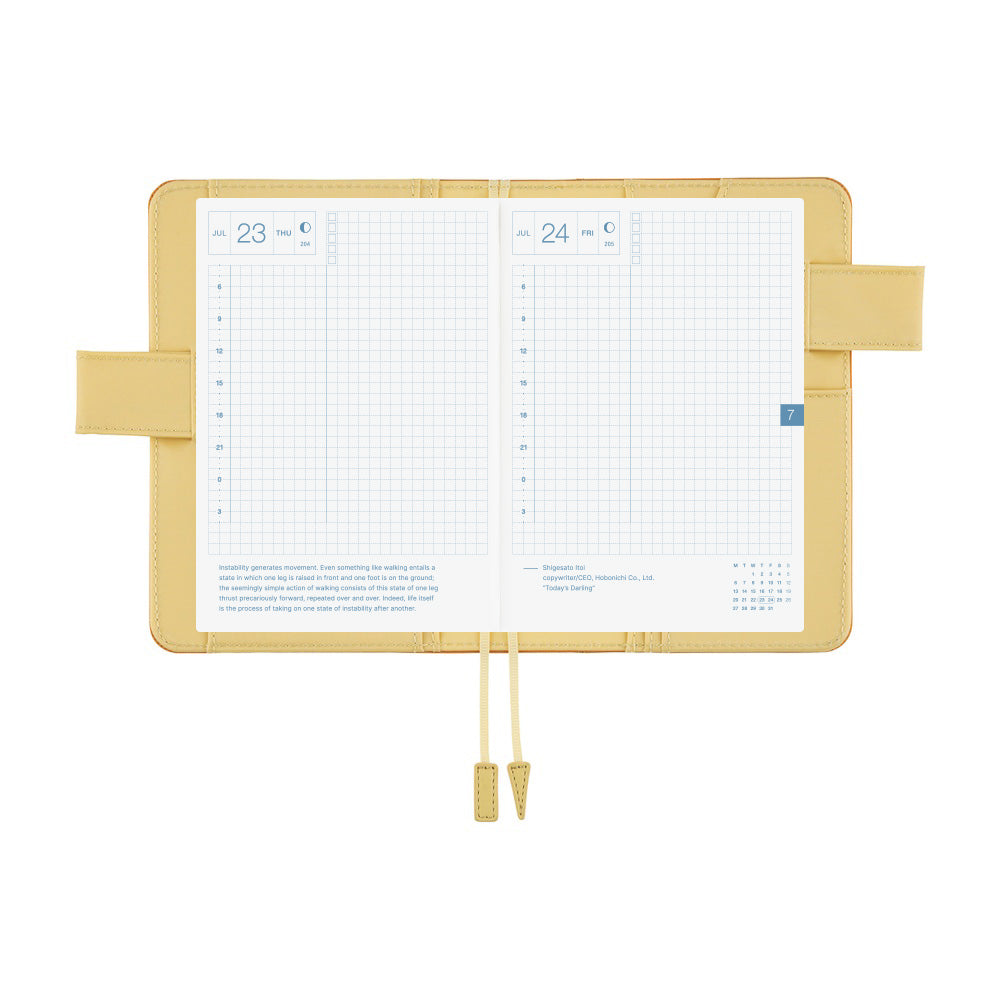 Hobonichi - Butterscotch | A6 Techo Cover