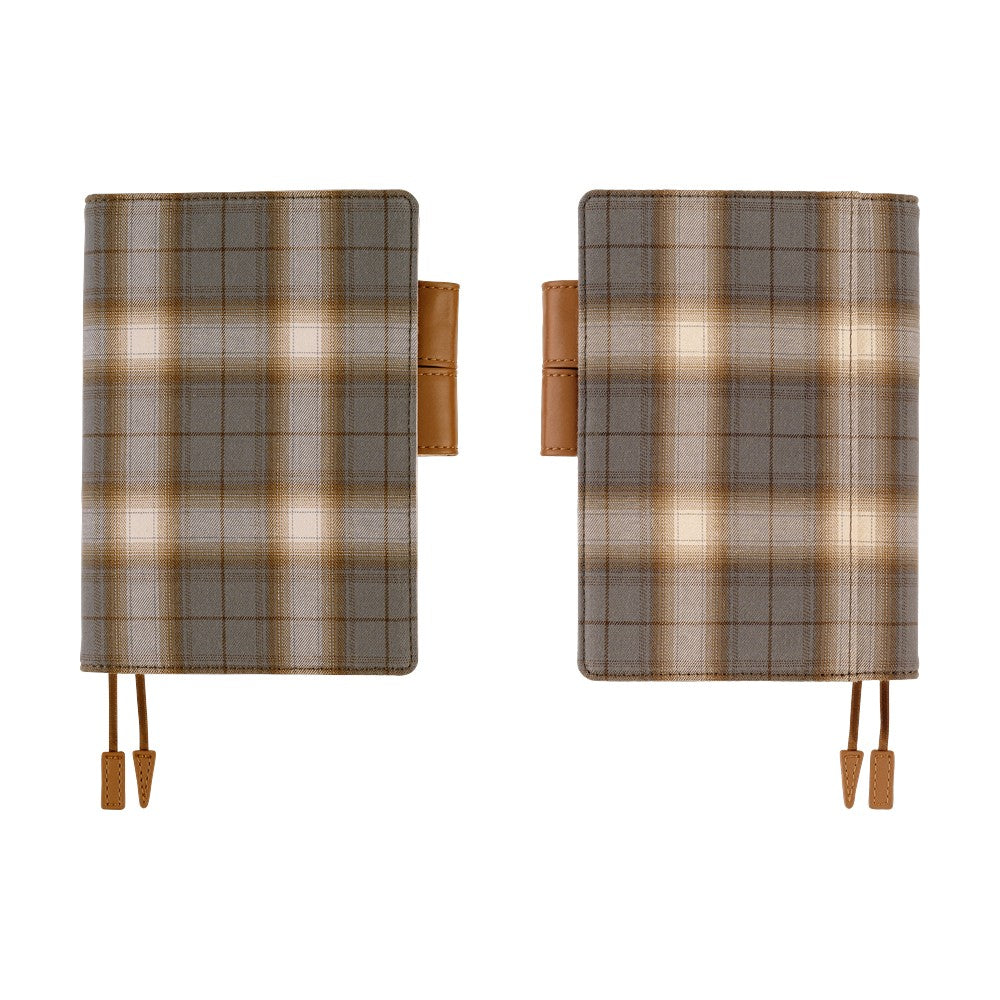 Hobonichi - Shirt Fabric: Foggy Plaid | A6 Techo Cover